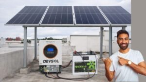 3kw hybrid solar with hdt panel