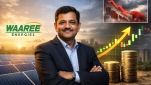 Waaree Energies stock climbed 11 percent